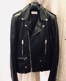 韩国明星男生ysl皮衣,YSL皮衣演绎明星男生独特魅力