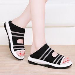 网红款厚底子凉鞋图片,网红款厚底凉鞋，时尚与舒适的完美结合